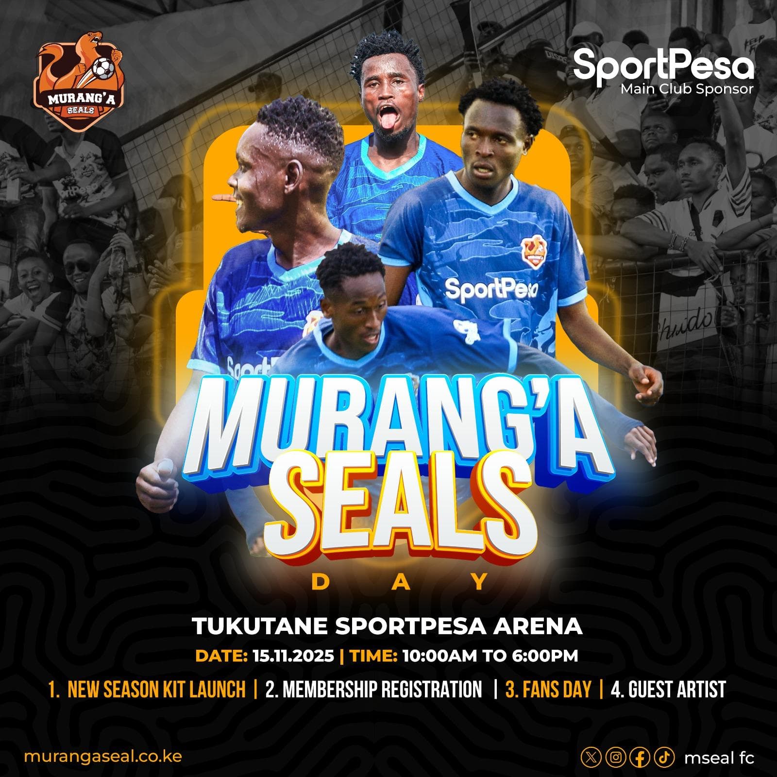 🎉 Designed for Glory: Murang’a SEAL New Kit 2025/26 Launch!