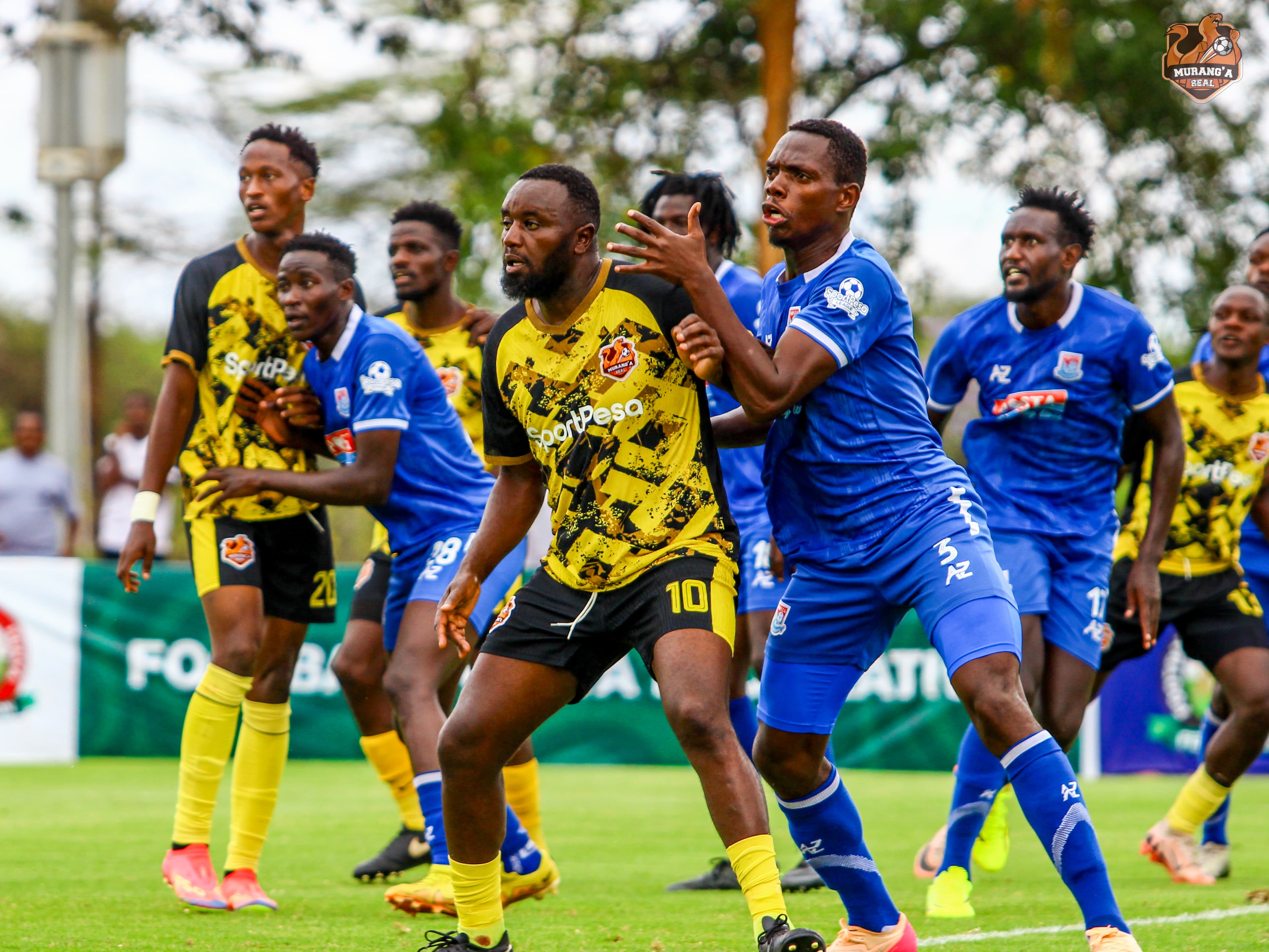 Murang'a SEAL Fight Back to Hold Posta Rangers After Dramatic Second-Half Shift